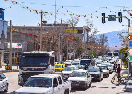 گزارش تصویری از راهپیمایی خودرویی 22 بهمن شهر کوار