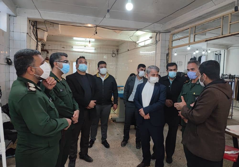حضور رئیس سازمان بسیج سازندگی فارس در شهرستان کوار جهت بازدید از پروژه های عمرانی، درمانی و اشتغال زایی شهرستان