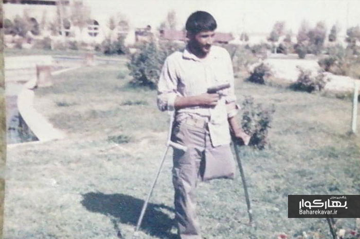 زندگینامه حاج عبدالله عظیمی جانباز 70درصد کواری