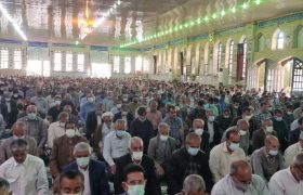 نماز عید سعید فطر در شهرستان کوار اقامه شد