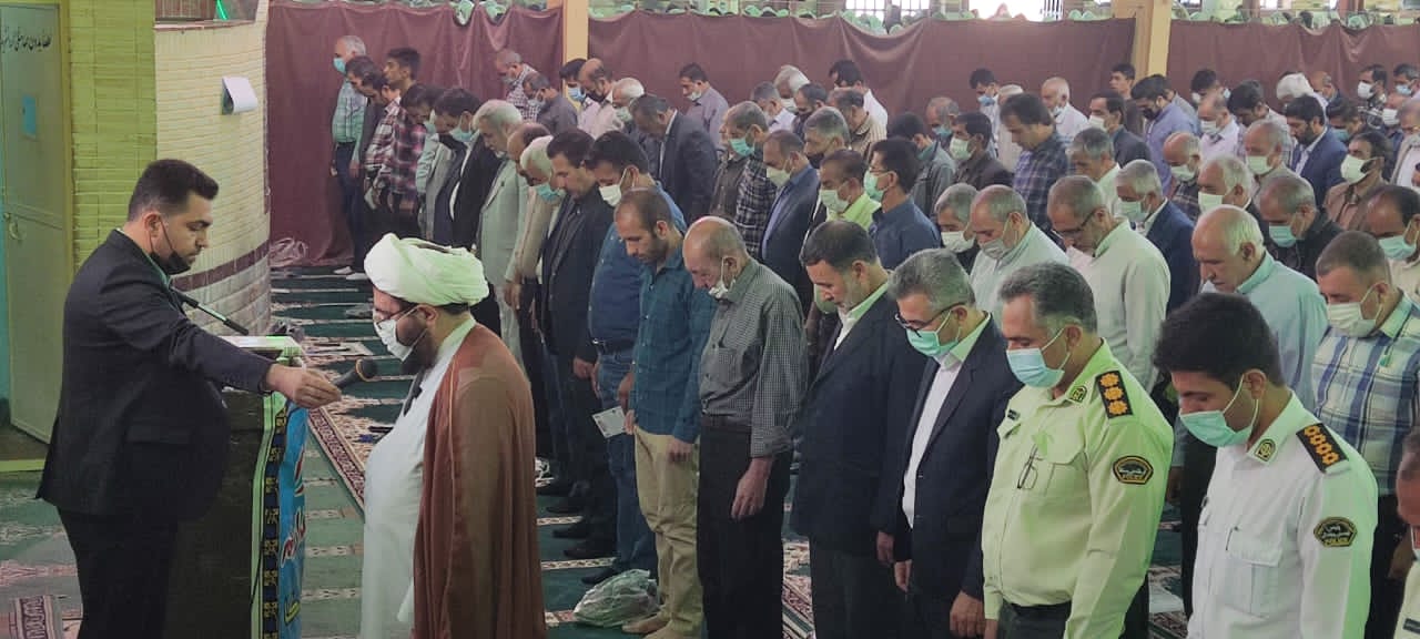 نماز عید سعید فطر در شهرستان کوار