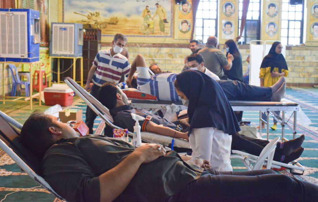کواری ها 31 هزار سی سی خون اهدا کردند