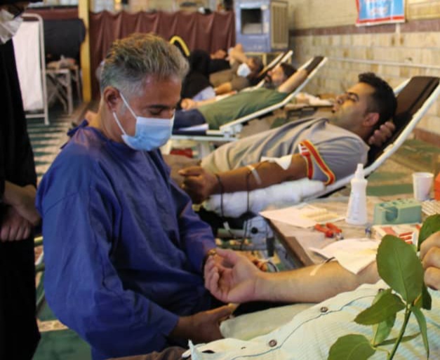 اهدای 55 هزار سی سی خون توسط مردم کوار