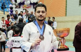 کسب مدال برنز مسابقات قهرمانی لیگ برتر پومسه تکواندو کشور توسط حامد قربانی زاده تکواندوکار کواری