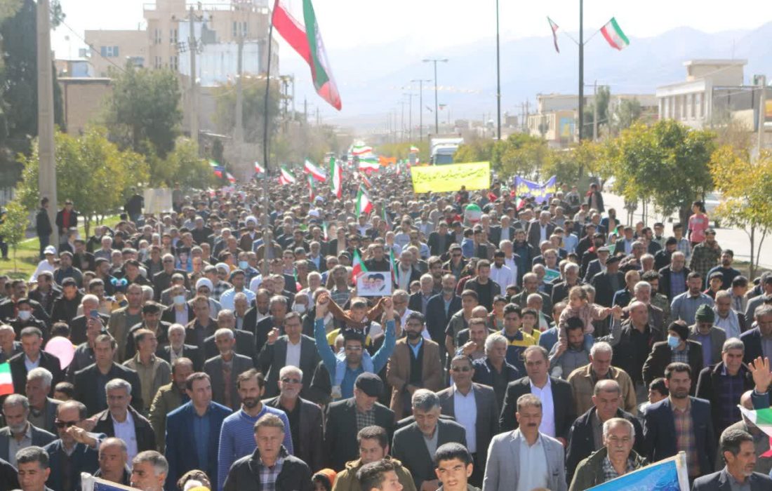 گزارش تصویری راهپیمایی ۲۲ بهمن ۱۴۰۱ شهرستان کوار
