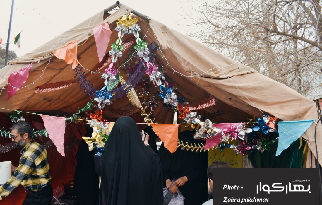 گزارش تصویری از برگزاری جشنهای خیابانی در روز میلاد حضرت صاحب الزمان (ع) در شهرستان کوار