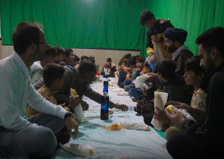 ویژه برنامه افطاری روزه اولی ها در روستای ارباب علیا
