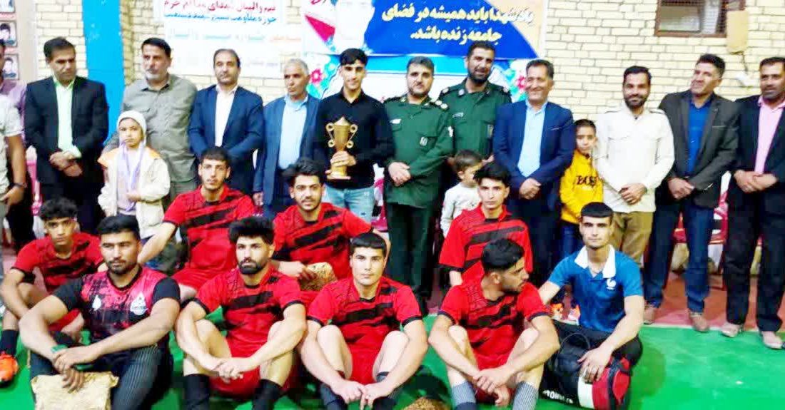 قهرمانی تیم شهدای فتح آباد در جام فوتبال رمضان دهه هشتادی ها