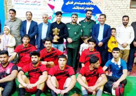قهرمانی تیم شهدای فتح آباد در جام فوتبال رمضان دهه هشتادی ها
