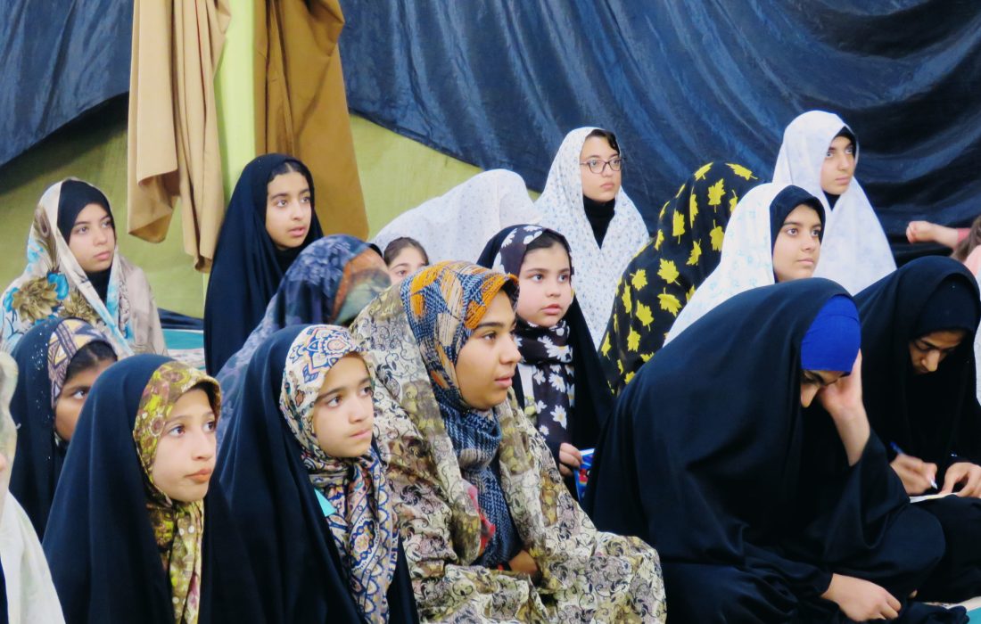 برگزاری اعتکاف دانش آموزی در روستای ارباب سفلی