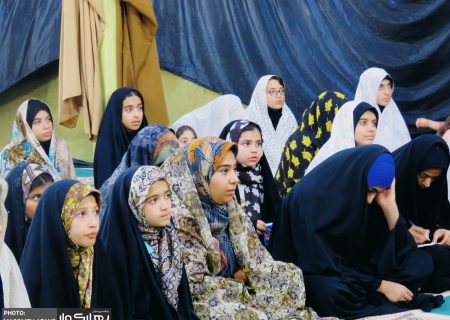 برگزاری اعتکاف دانش آموزی در روستای ارباب سفلی