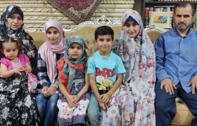 جلوه‌گری شکوه مادری با تربیت 5 فرزند توسط نجمه خانم