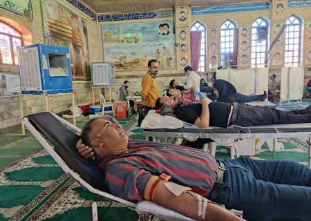 ۴۵هزار سی سی خون توسط مردم کوار اهداء شد