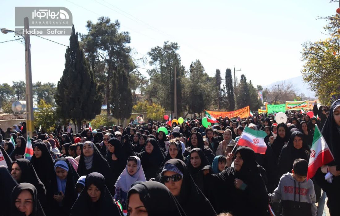 راهپیمایی باشکوه۲۲بهمن۱۴۰۳ شهرستان کوار