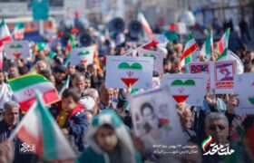 راهپیمایی با شکوه ۲۲ بهمن ماه شهر اکبرآباد