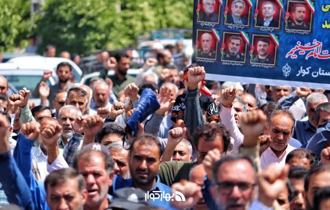 شکوه حضور  کواری ها در راهپیمایی جمعه خشم
