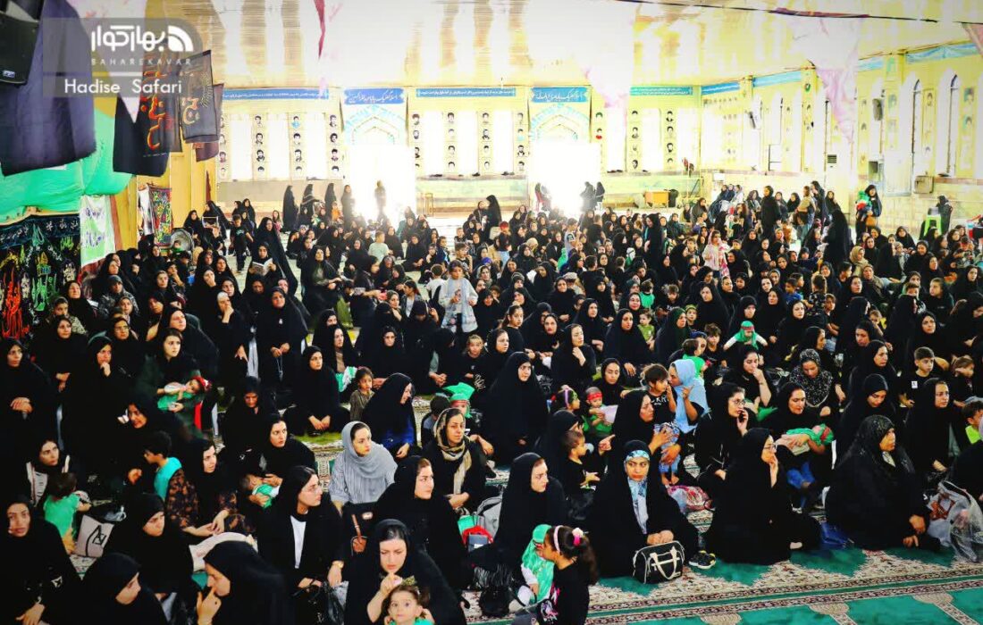 همایش شیرخوارگان حسینی در کوار برگزار شد