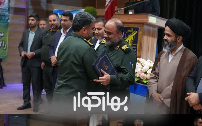 مراسم تکریم و معارفه فرمانده سپاه ناحیه کوار برگزار شد.
