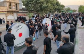 گزارش تصویری از مراسم عاشورای حسینی شهرستان کوار