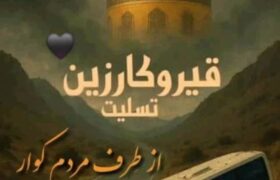 زائرانی که سبک بال در مسیر حرم پر کشیدند/شهرستان کوار ؛صحنه همدلی و عطوفت با خانواده جانباختگان و مجروحان قیر و کارزینی