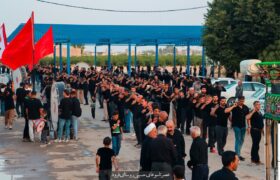 گزارش تصویری از عزاداری  دهه اول محرم شهرستان کوار