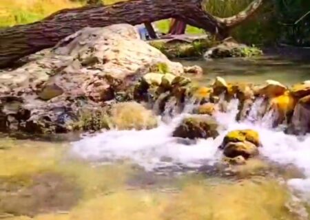 طبیعت زیبای چشمهٔ زنجیران ،تابستان ۱۴۰۴