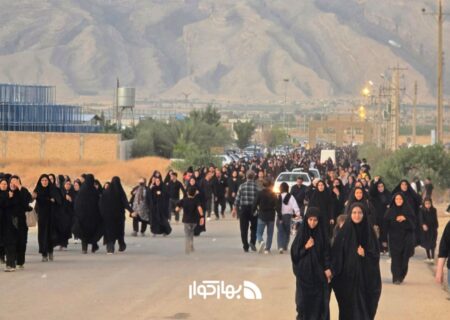 گزارش تصویری/پیاده‌روی جاماندگان اربعین