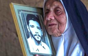 مادر شهید محسن جاویدی آسمانی شد/فیلم